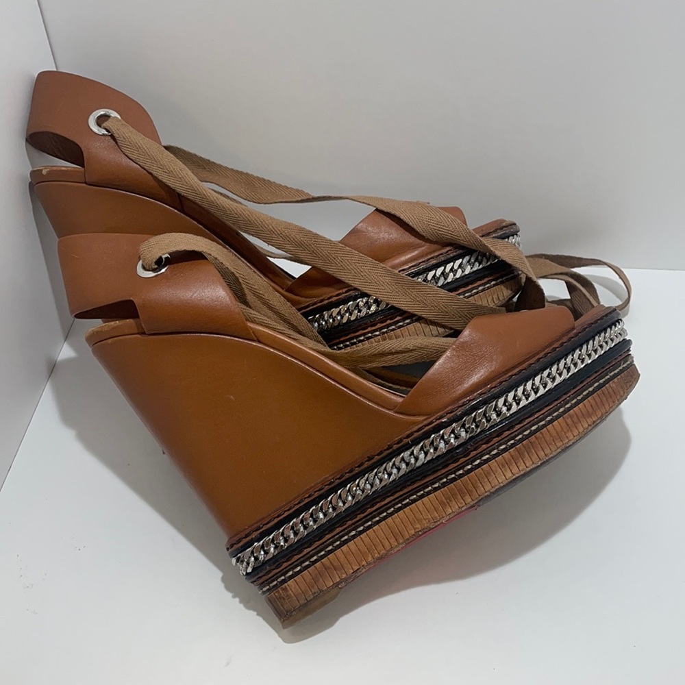 christian louboutin wedges